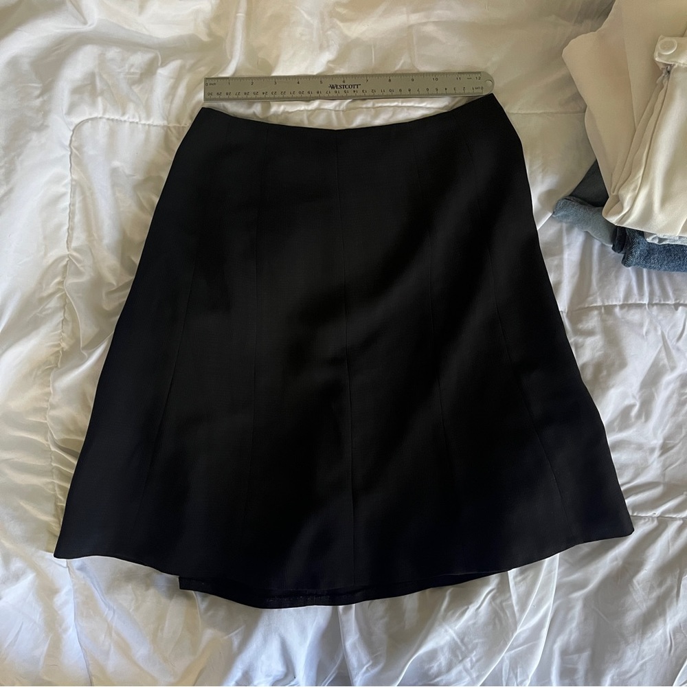 Calvin Klein Petite Midi Black Skirt